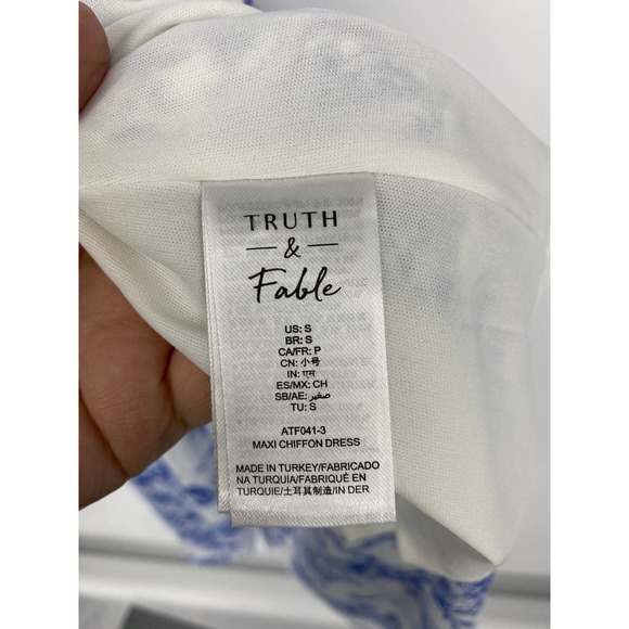 TRUTH & FABLE Maxi Wrap Dress Tiger Print NEW - Picture 9 of 10